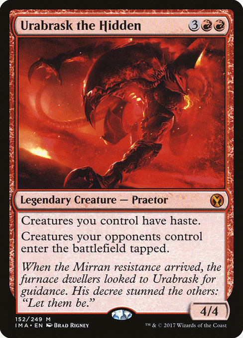 Iconic Masters - 152 - Urabrask the Hidden - Mythic - R - Foil