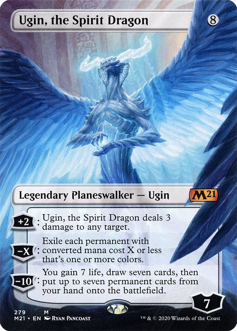 Core Set 2021 - 279 - Ugin, the Spirit Dragon - Mythic - C - Non-foil