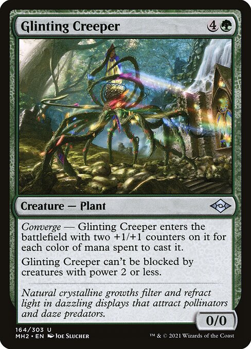 Modern Horizons 2 - 164 - Glinting Creeper - Uncommon - G - Non-foil