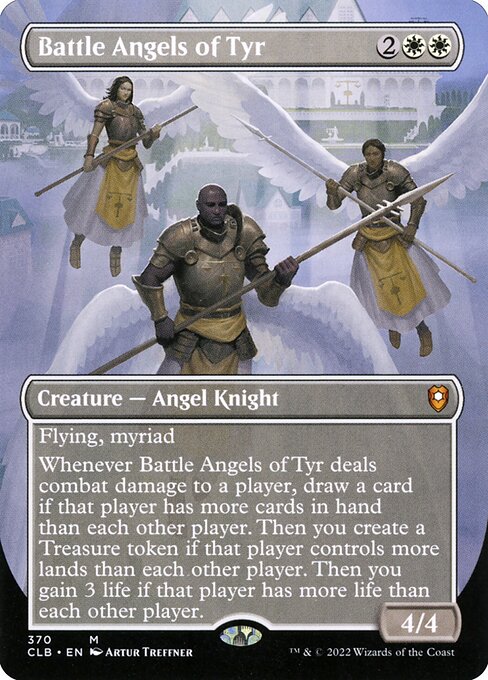 Commander Legends: Battle for Baldur's Gate - 370 - Battle Angels of Tyr - Mythic - W - Non-foil