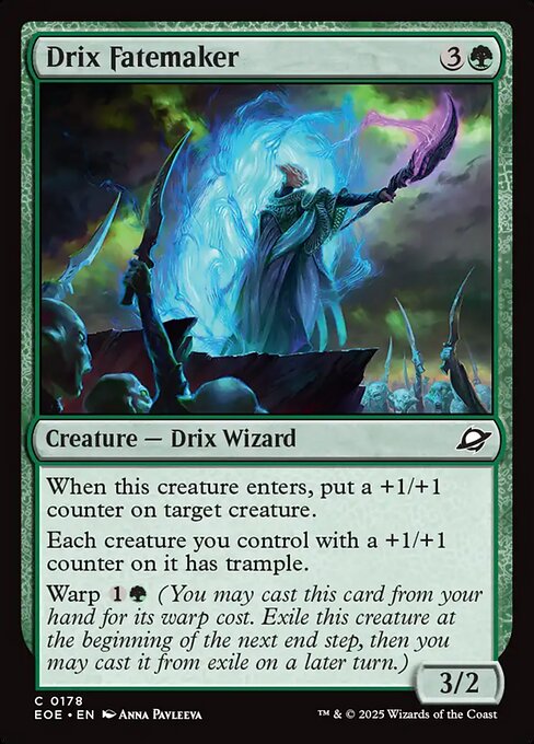 Edge of Eternities - 178 - Drix Fatemaker - Common - G - Foil