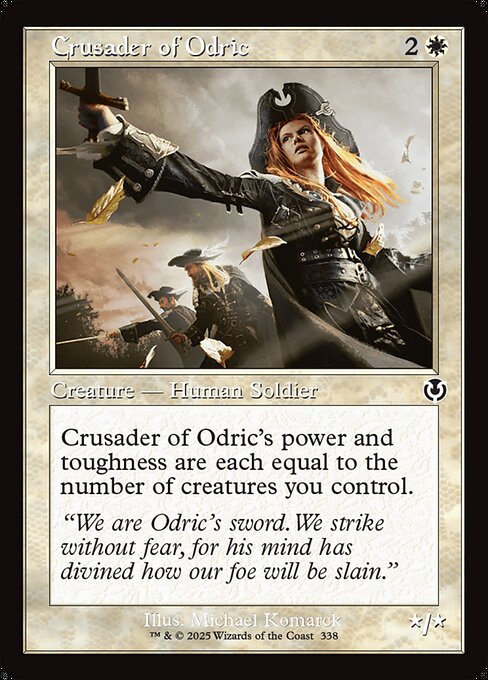 Innistrad Remastered - 338 - Crusader of Odric - Common - W - Non-foil - Promo