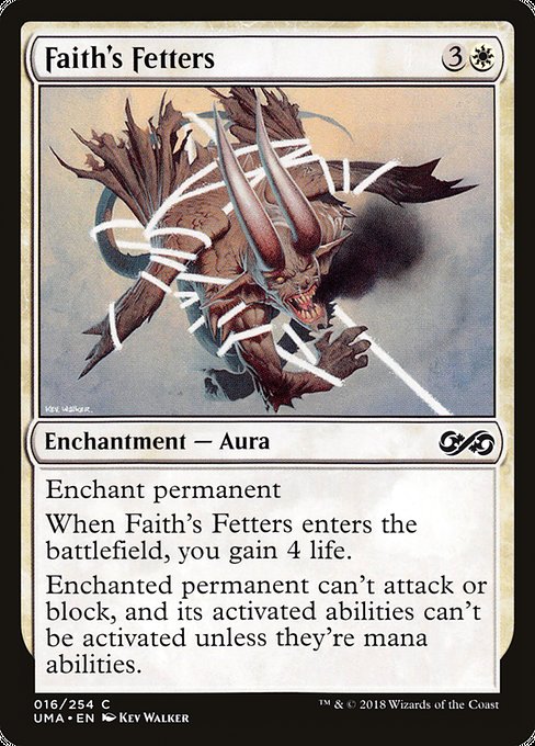 Ultimate Masters - 16 - Faith's Fetters - Common - W - Non-foil