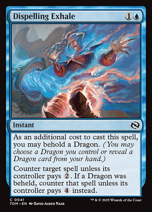 Tarkir: Dragonstorm - 41 - Dispelling Exhale - Common - U - Non-foil