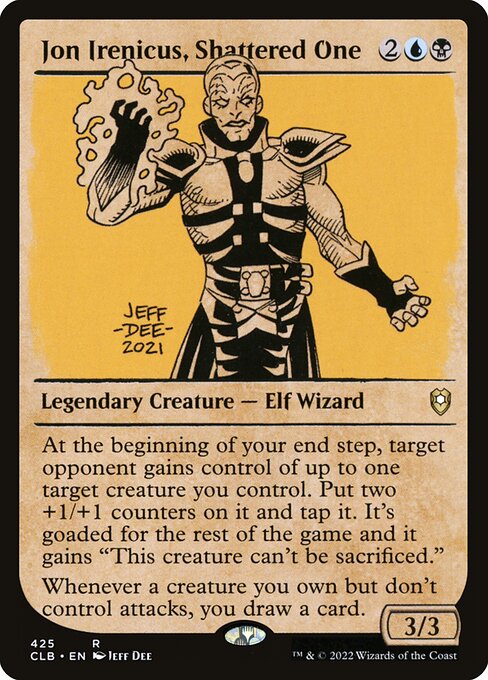 Commander Legends: Battle for Baldur's Gate - 425 - Jon Irenicus, Shattered One - Rare - UB - Non-foil