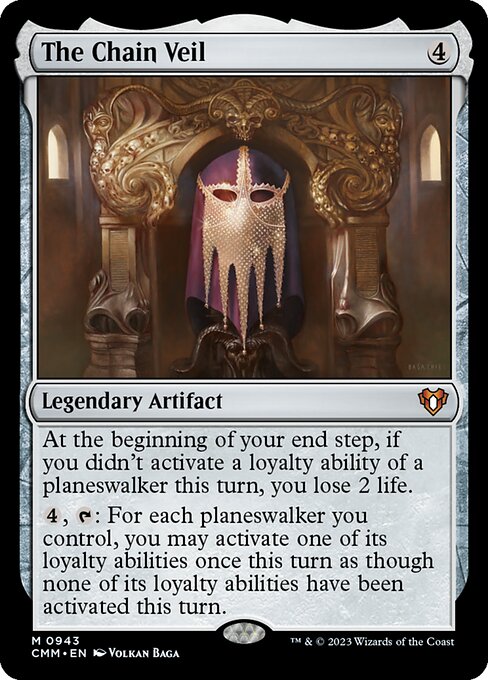 Commander Masters - 943 - The Chain Veil - Mythic - C - Non-foil