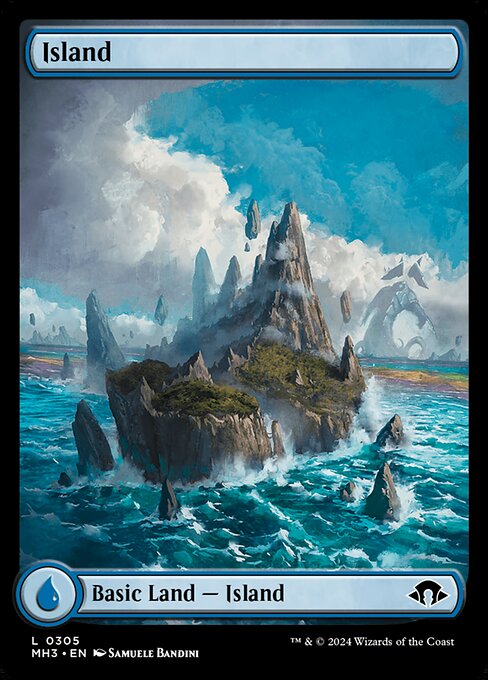 Modern Horizons 3 - 305 - Island - Common - C - Foil