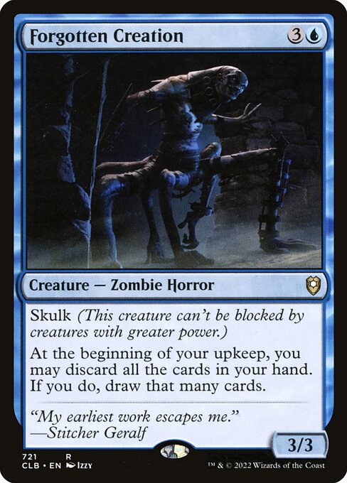 Commander Legends: Battle for Baldur's Gate - 721 - Forgotten Creation - Rare - U - Non-foil