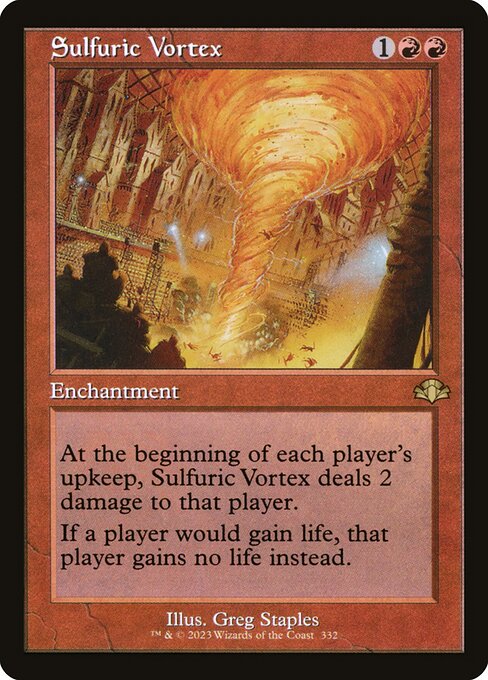 Dominaria Remastered - 332 - Sulfuric Vortex - Rare - R - Non-foil