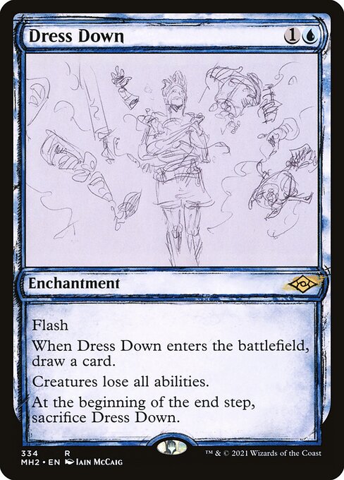 Modern Horizons 2 - 334 - Dress Down - Rare - U - Non-foil