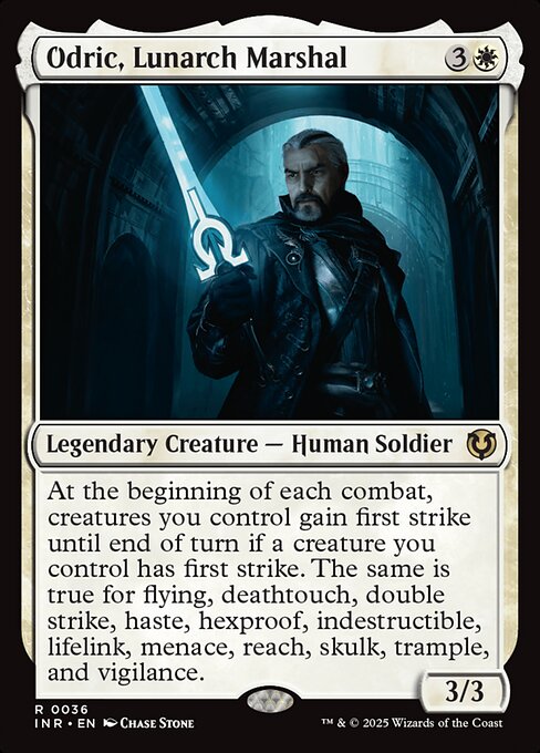 Innistrad Remastered - 36 - Odric, Lunarch Marshal - Rare - W - Non-foil