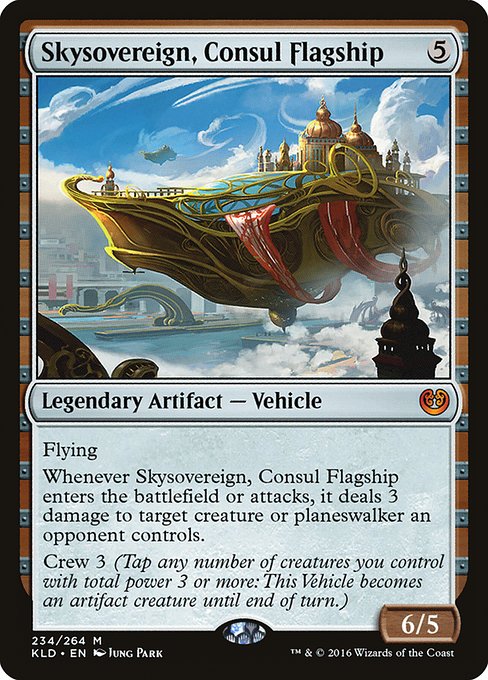 Kaladesh - 234 - Skysovereign, Consul Flagship - Mythic - C - Non-foil