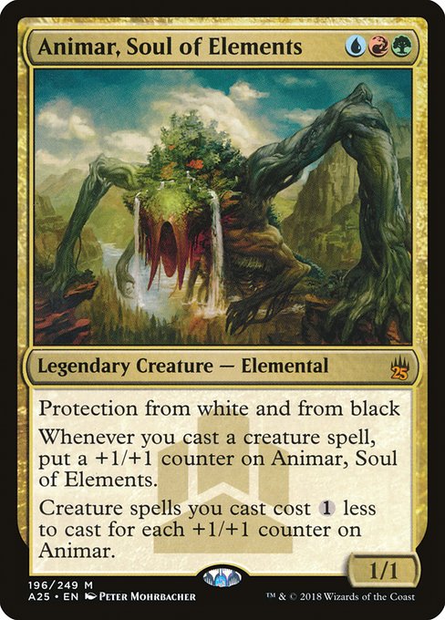 Masters 25 - 196 - Animar, Soul of Elements - Mythic - Multi - Non-foil