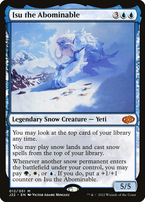 Jumpstart 2022 - 12 - Isu the Abominable - Mythic - U - Non-foil