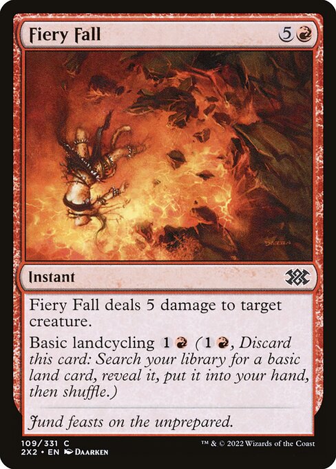 Double Masters 2022 - 109 - Fiery Fall - Common - R - Foil