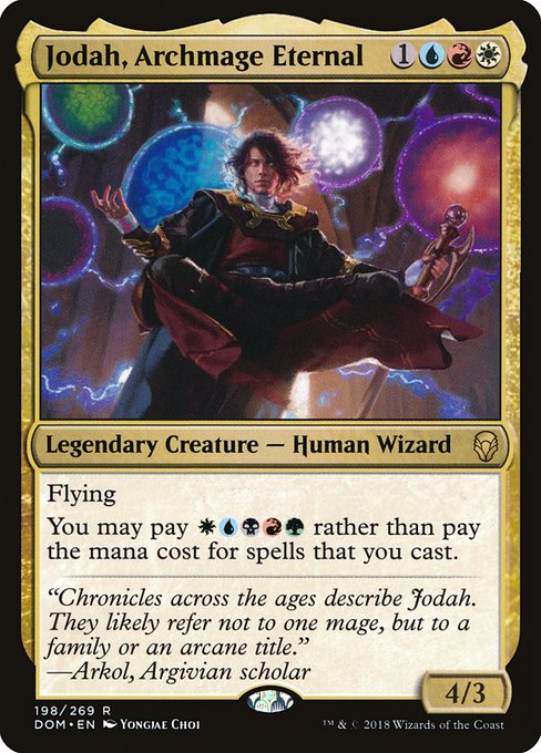 Dominaria - 198 - Jodah, Archmage Eternal - Rare - Multi - Non-foil
