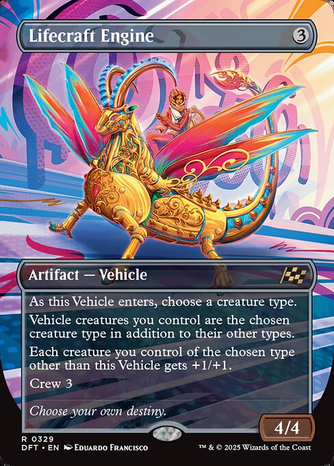 Aetherdrift - 329 - Lifecraft Engine - Rare - C - Non-foil