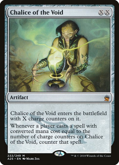 Masters 25 - 222 - Chalice of the Void - Mythic - C - Non-foil
