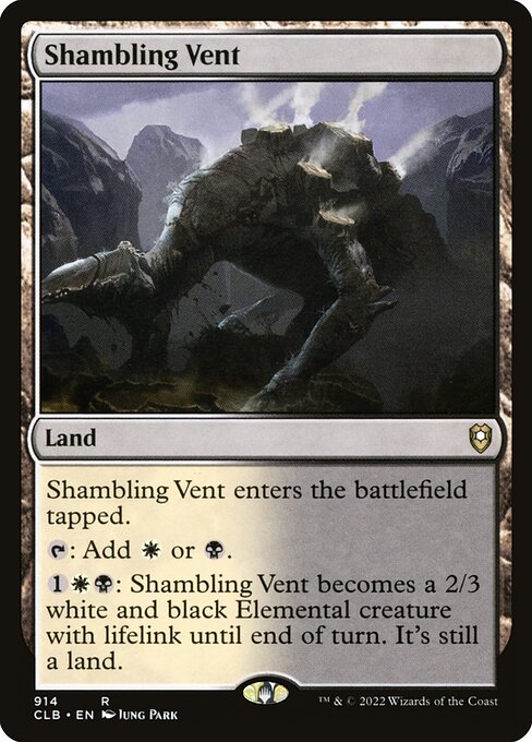 Commander Legends: Battle for Baldur's Gate - 914 - Shambling Vent - Rare - C - Non-foil