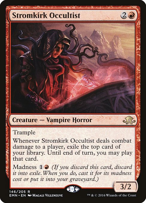 Eldritch Moon - 146 - Stromkirk Occultist - Rare - R - Non-foil