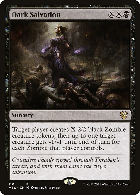 Midnight Hunt Commander - 110 - Dark Salvation - Rare - B - Non-foil