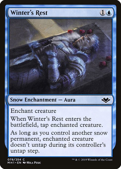 Modern Horizons - 78 - Winter's Rest - Common - U - Non-foil