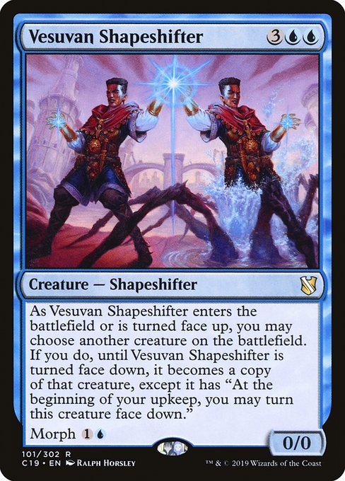 Commander 2019 - 101 - Vesuvan Shapeshifter - Rare - U - Non-foil