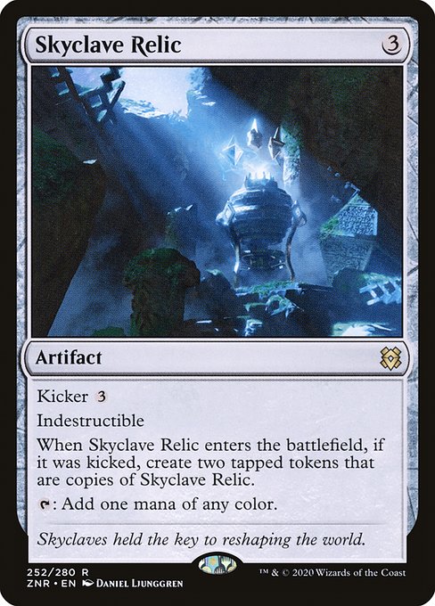 Zendikar Rising - 252 - Skyclave Relic - Rare - C - Non-foil