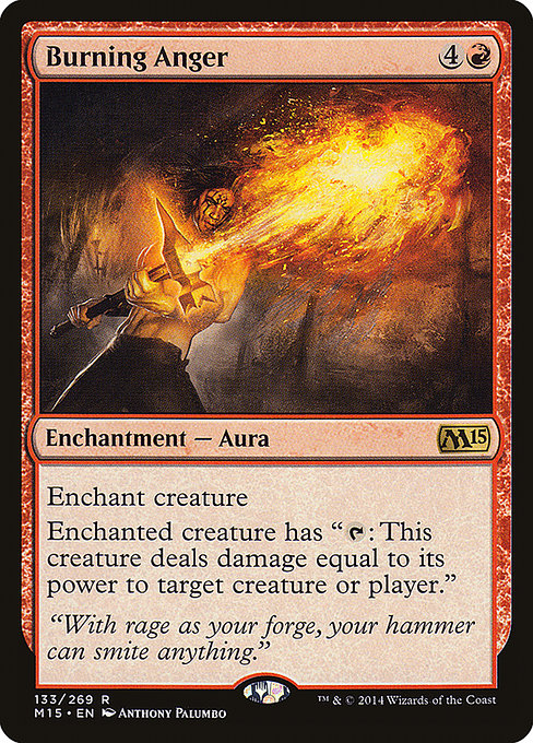 Magic 2015 - 133 - Burning Anger - Rare - R - Non-foil