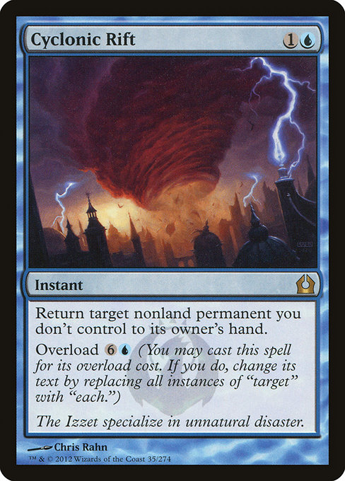 Return to Ravnica - 35 - Cyclonic Rift - Rare - U - Non-foil