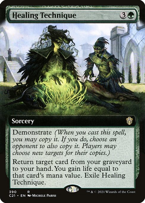 Commander 2021 - 390 - Healing Technique - Rare - G - Non-foil