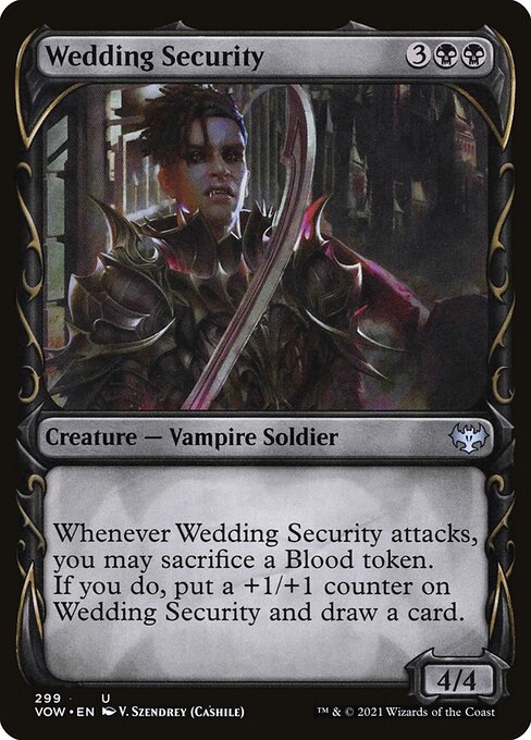 Innistrad: Crimson Vow - 299 - Wedding Security - Uncommon - B - Non-foil