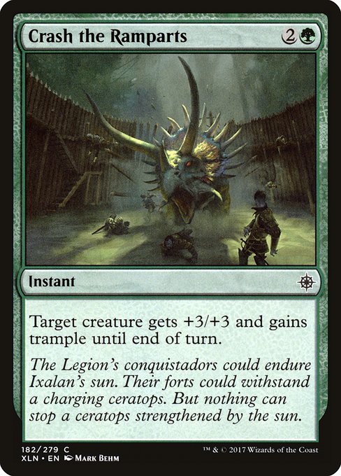 Ixalan - 182 - Crash the Ramparts - Common - G - Non-foil