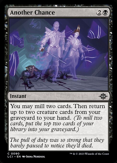 The Lost Caverns of Ixalan - 90 - Another Chance - Common - B - Non-foil