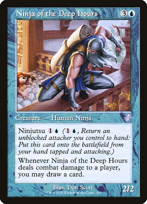 Time Spiral Remastered - 313 - Ninja of the Deep Hours - Special - U - Non-foil
