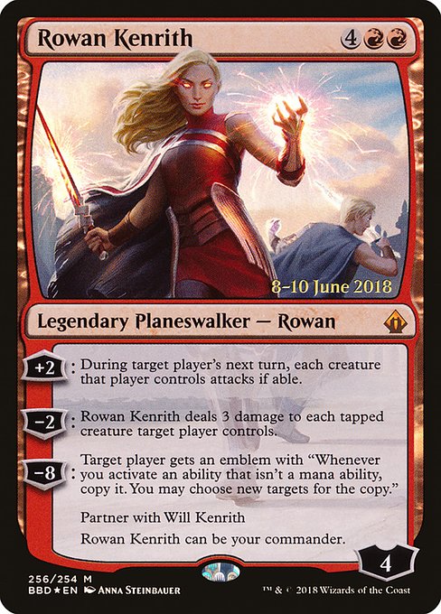 Battlebond Promos - 256s - Rowan Kenrith - Mythic - R - Foil - Datestamped Promo