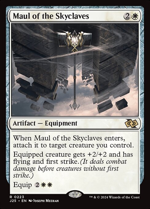 Foundations Jumpstart - 223 - Maul of the Skyclaves - Rare - W - Non-foil