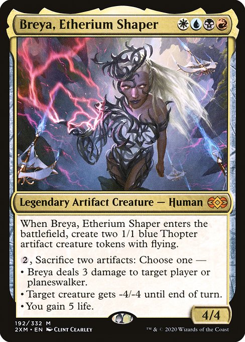 Double Masters - 192 - Breya, Etherium Shaper - Mythic - Multi - Non-foil