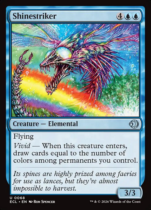 Lorwyn Eclipsed - 68 - Shinestriker - Uncommon - U - Non-foil