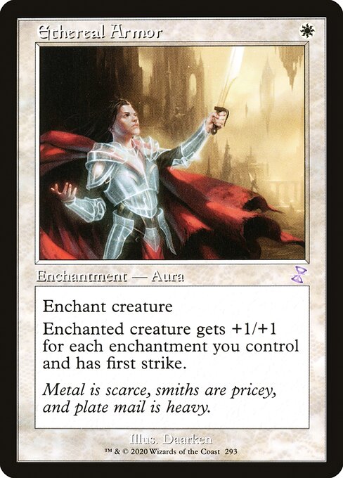 Time Spiral Remastered - 293 - Ethereal Armor - Special - W - Non-foil