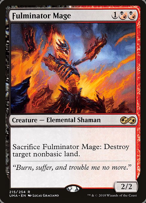 Ultimate Masters - 215 - Fulminator Mage - Rare - BR - Non-foil
