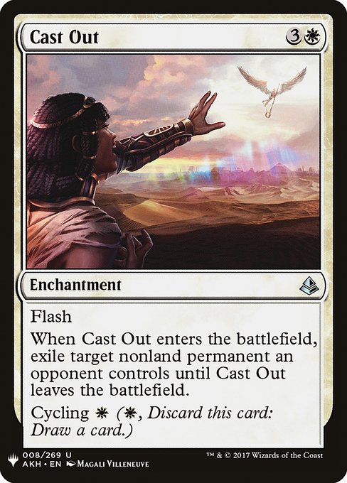 The List - AKH-8 - Cast Out - Uncommon - W - Non-foil