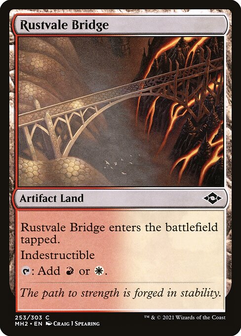 Modern Horizons 2 - 253 - Rustvale Bridge - Common - C - Non-foil