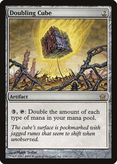 Fifth Dawn - 116 - Doubling Cube - Rare - C - Non-foil