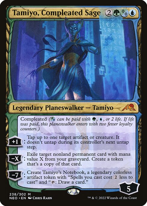 Kamigawa: Neon Dynasty - 238 - Tamiyo, Compleated Sage - Mythic - UG - Non-foil