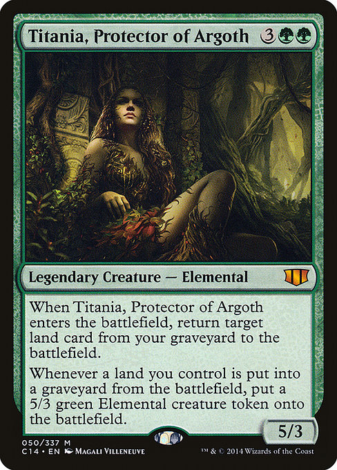 Commander 2014 - 50 - Titania, Protector of Argoth - Mythic - G - Non-foil