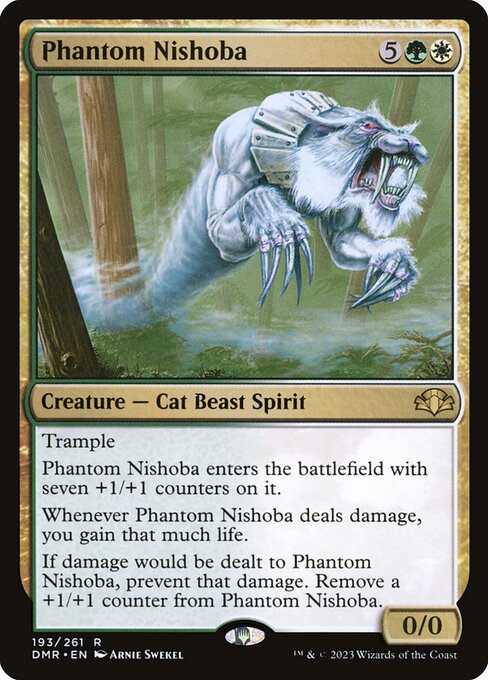 Dominaria Remastered - 193 - Phantom Nishoba - Rare - WG - Foil