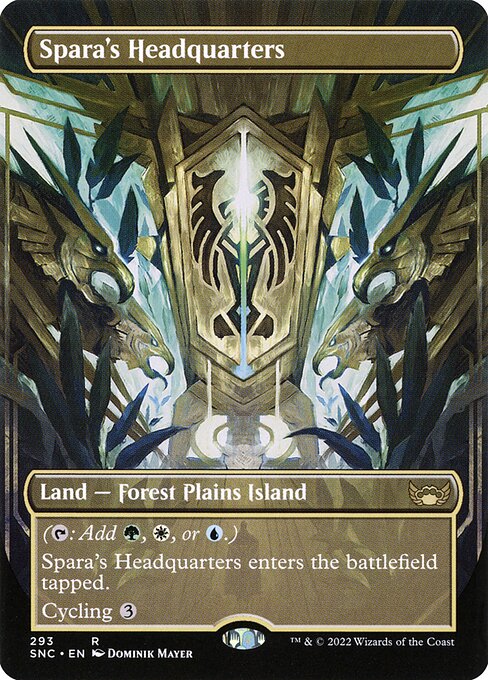 Streets of New Capenna - 293 - Spara's Headquarters - Rare - C - Non-foil