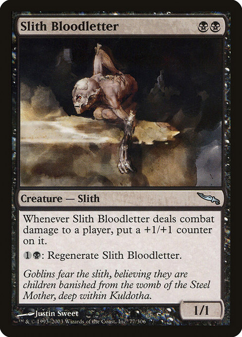 Mirrodin - 77 - Slith Bloodletter - Uncommon - B - Non-foil