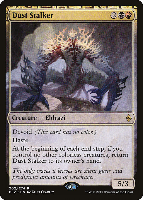 Battle for Zendikar - 202 - Dust Stalker - Rare - C - Non-foil